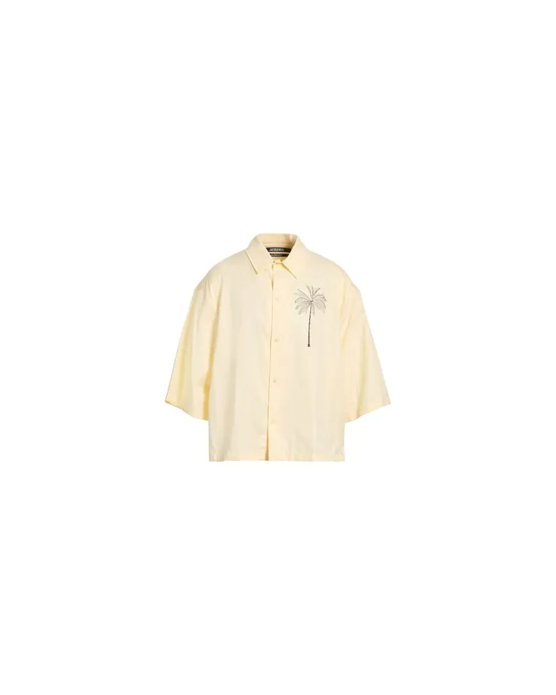 Jacquemus TOPS - Hemdenauf YOOX.COM Pastellgelb