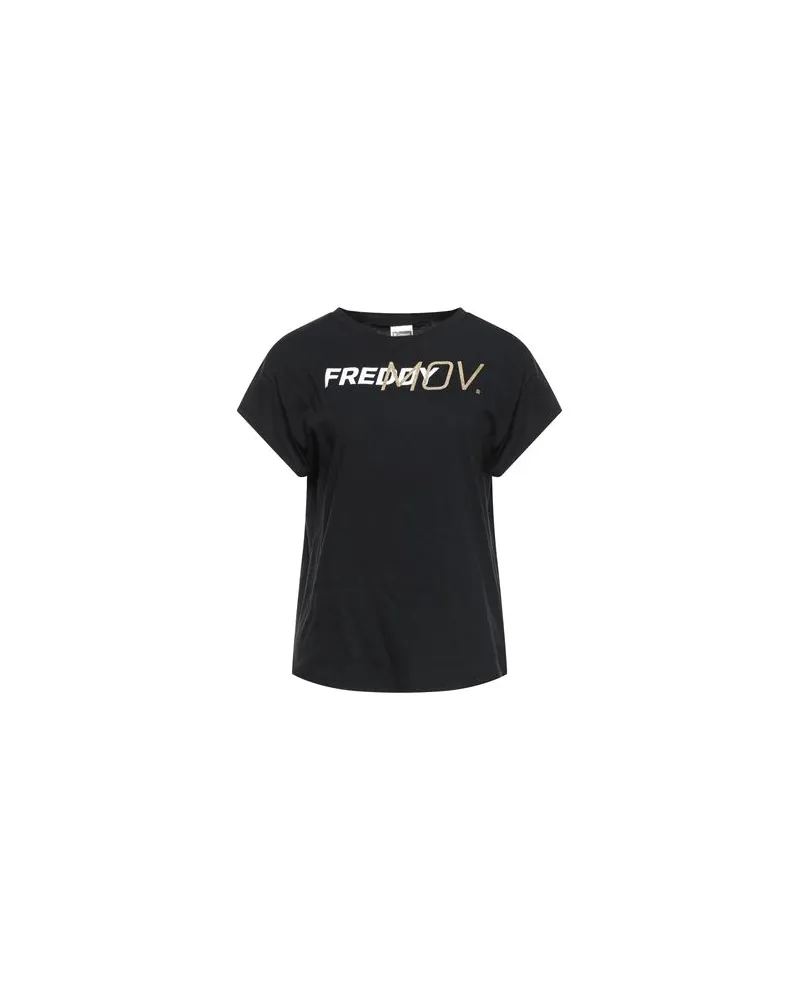 Freddy TOPS - T-shirtsauf YOOX.COM Schwarz