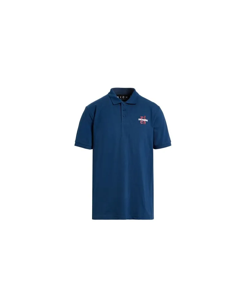 John Richmond TOPS - Poloshirtsauf YOOX.COM Marineblau