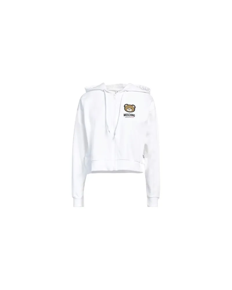 Moschino TOPS - Sweatshirtsauf YOOX.COM Weiß