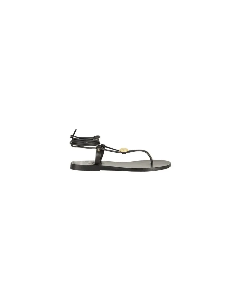 Ancient Greek Sandals SCHUHE - Zehentrennerauf YOOX.COM Schwarz