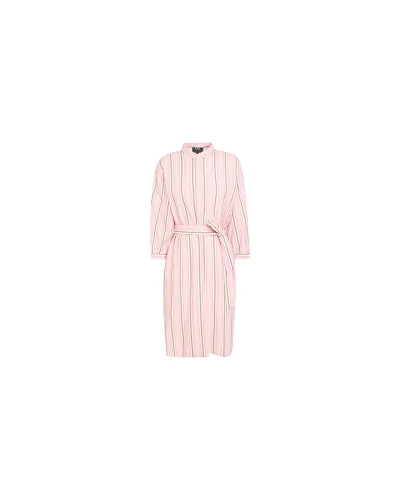 A.P.C. KLEIDER - Midi-Kleiderauf YOOX.COM Rosa