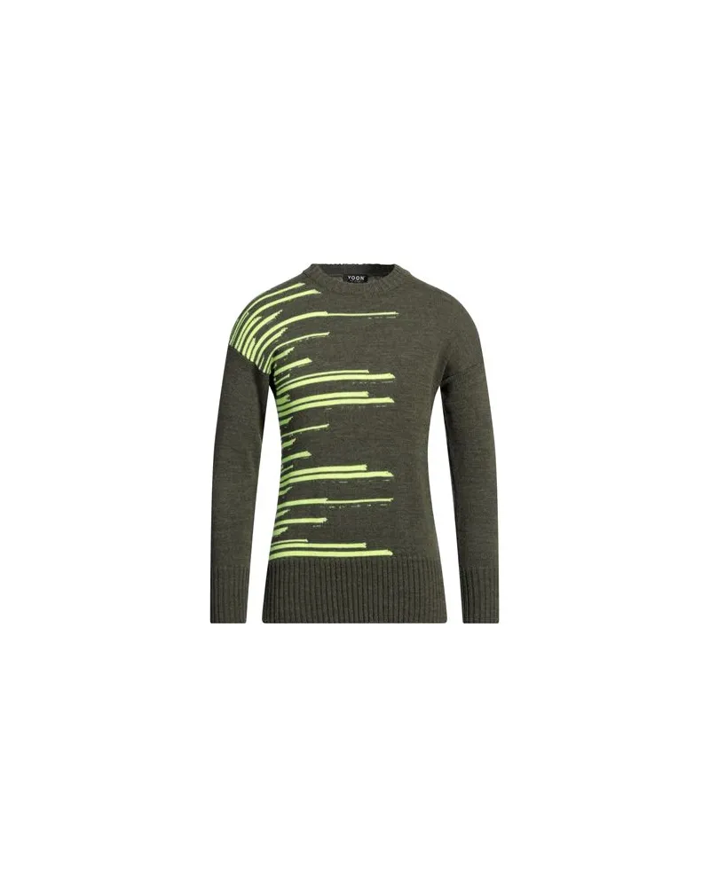 Yoon STRICKWAREN - Pulloverauf YOOX.COM Militärgrün
