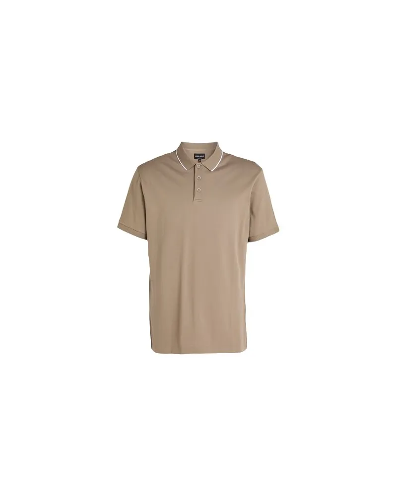 Giorgio Armani TOPS - Poloshirtsauf YOOX.COM Hellbraun