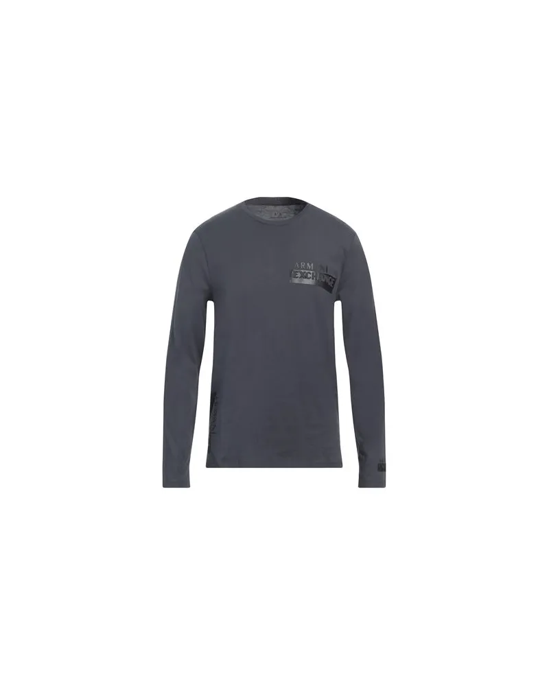 Armani Exchange TOPS - T-shirtsauf YOOX.COM Taubenblau