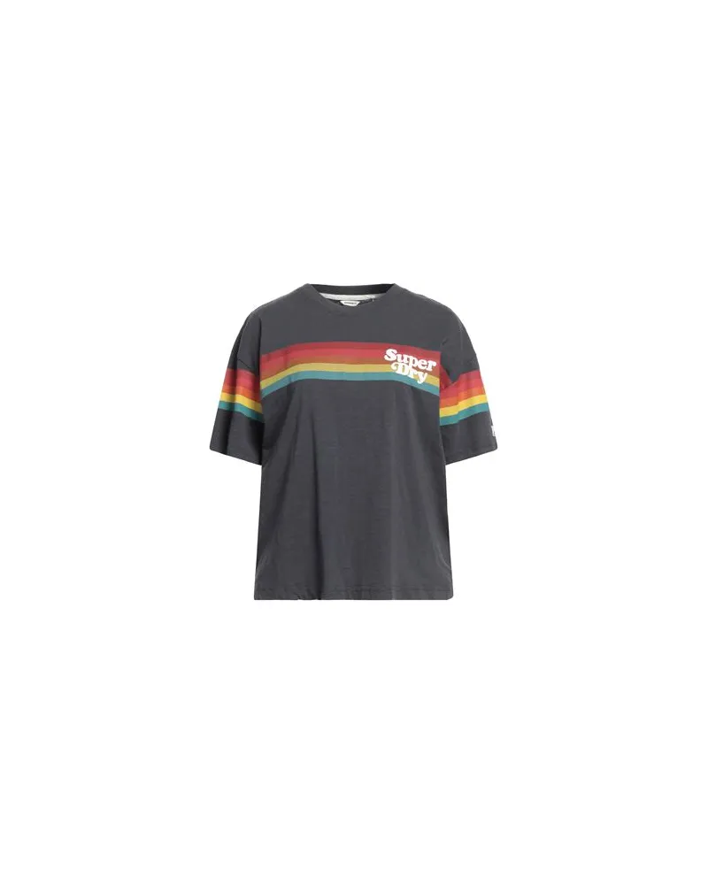 Superdry. TOPS - T-shirtsauf YOOX.COM Braungrau