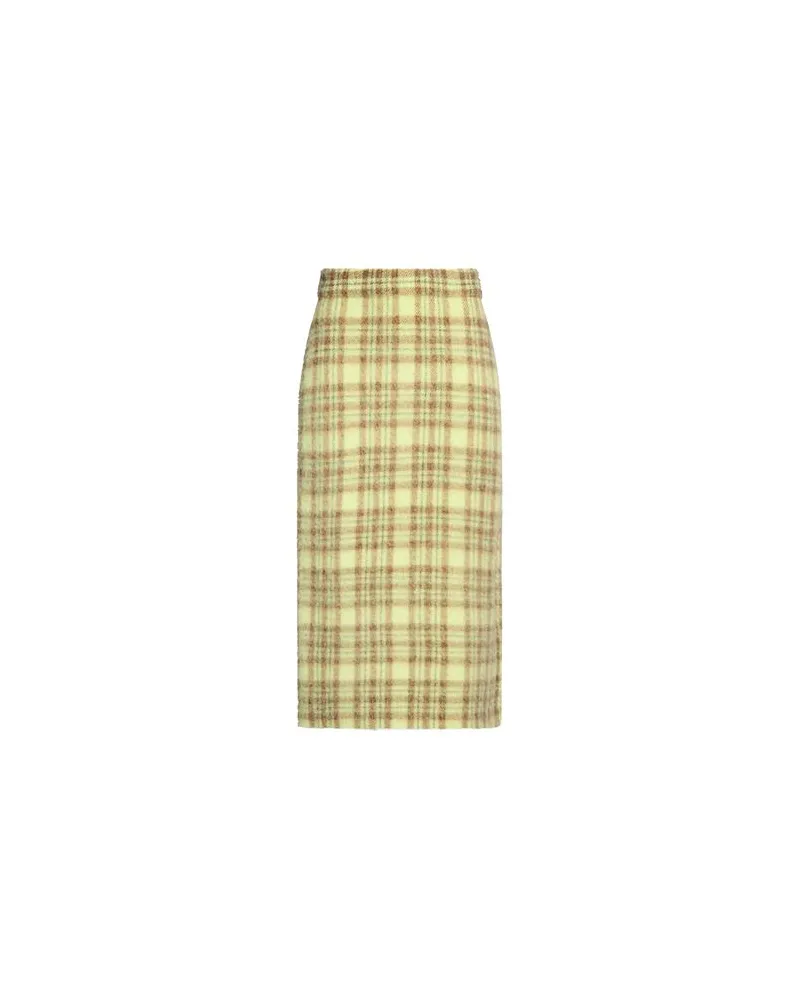 SPORTMAX HOSEN & RÖCKE - Midi-Röckeauf YOOX.COM Limettengrün
