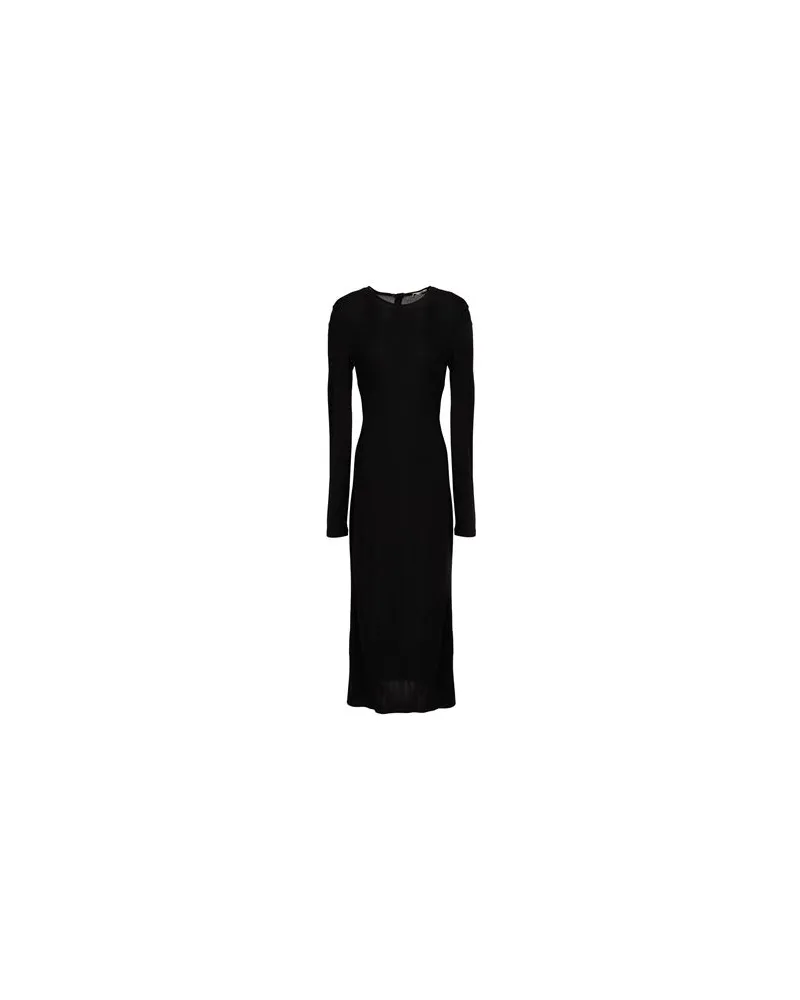 Elisabetta Franchi KLEIDER - Maxi-Kleiderauf YOOX.COM Schwarz