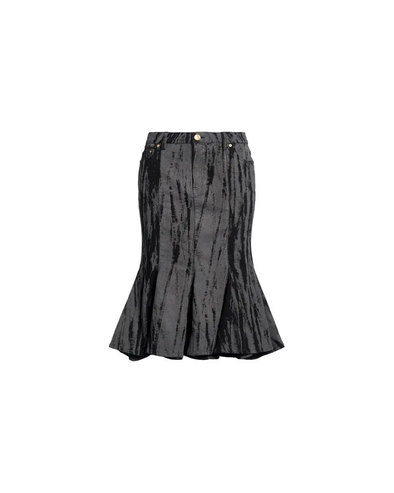 Roberto Cavalli HOSEN & RÖCKE - Jeansröckeauf YOOX.COM Schwarz