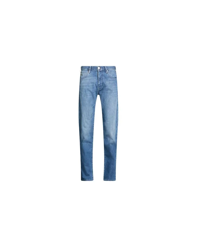 Emporio Armani HOSEN & RÖCKE - Jeanshosenauf YOOX.COM Blau