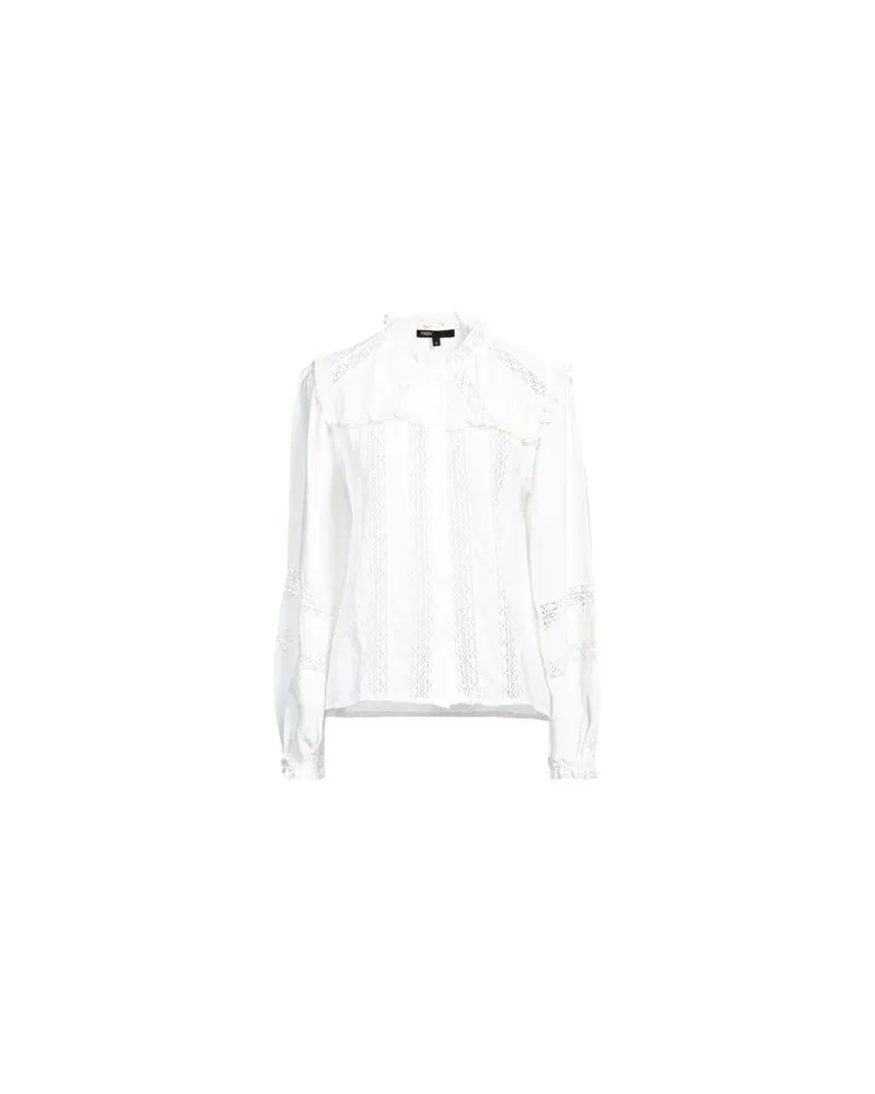 Maje TOPS - Hemdenauf YOOX.COM Weiß