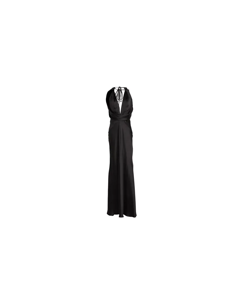 ACTUALEE KLEIDER - Maxi-Kleiderauf YOOX.COM Schwarz