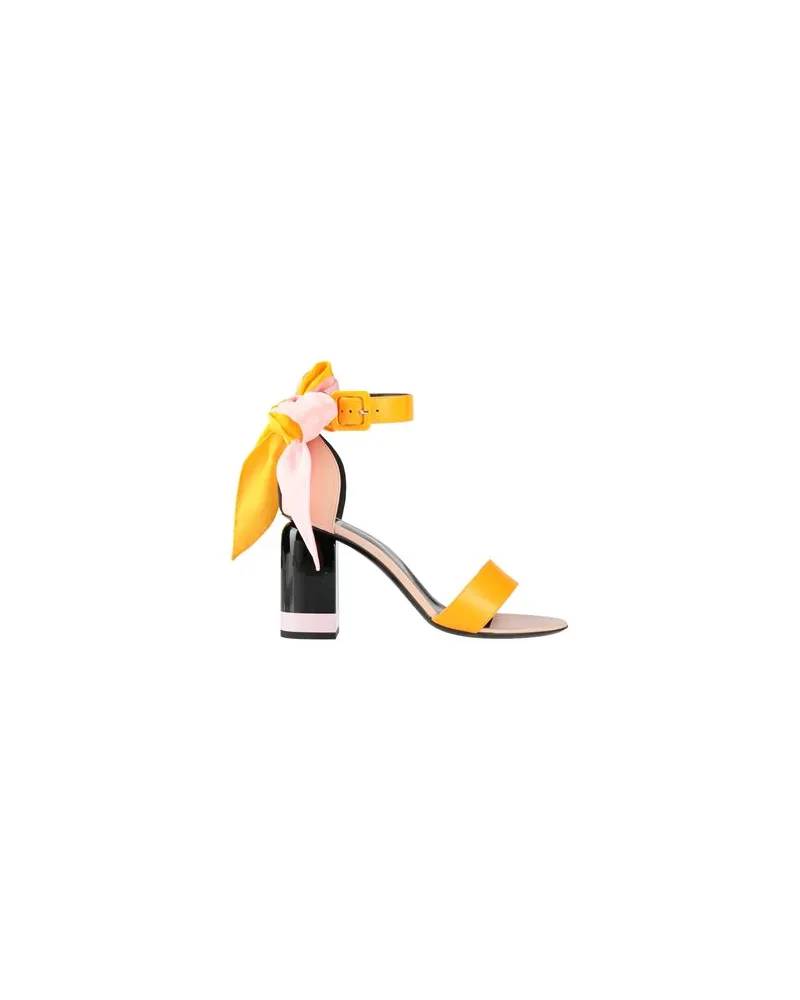 Pierre Hardy SCHUHE - Sandalenauf YOOX.COM Orange