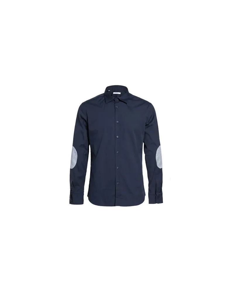 Aglini TOPS - Hemdenauf YOOX.COM Nachtblau