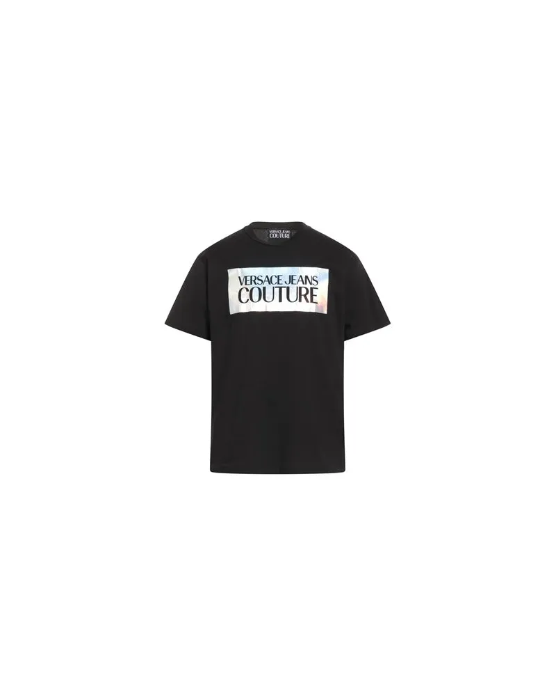 Versace Jeans TOPS - T-shirtsauf YOOX.COM Schwarz