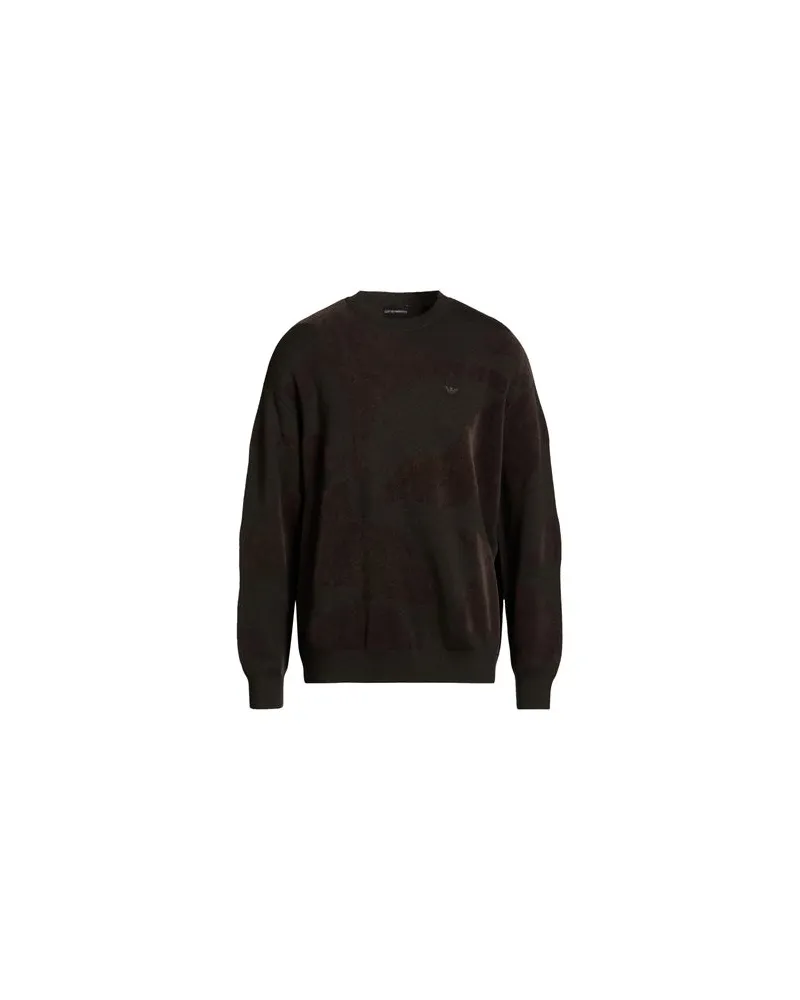 Emporio Armani STRICKWAREN - Pulloverauf YOOX.COM Dunkelbraun