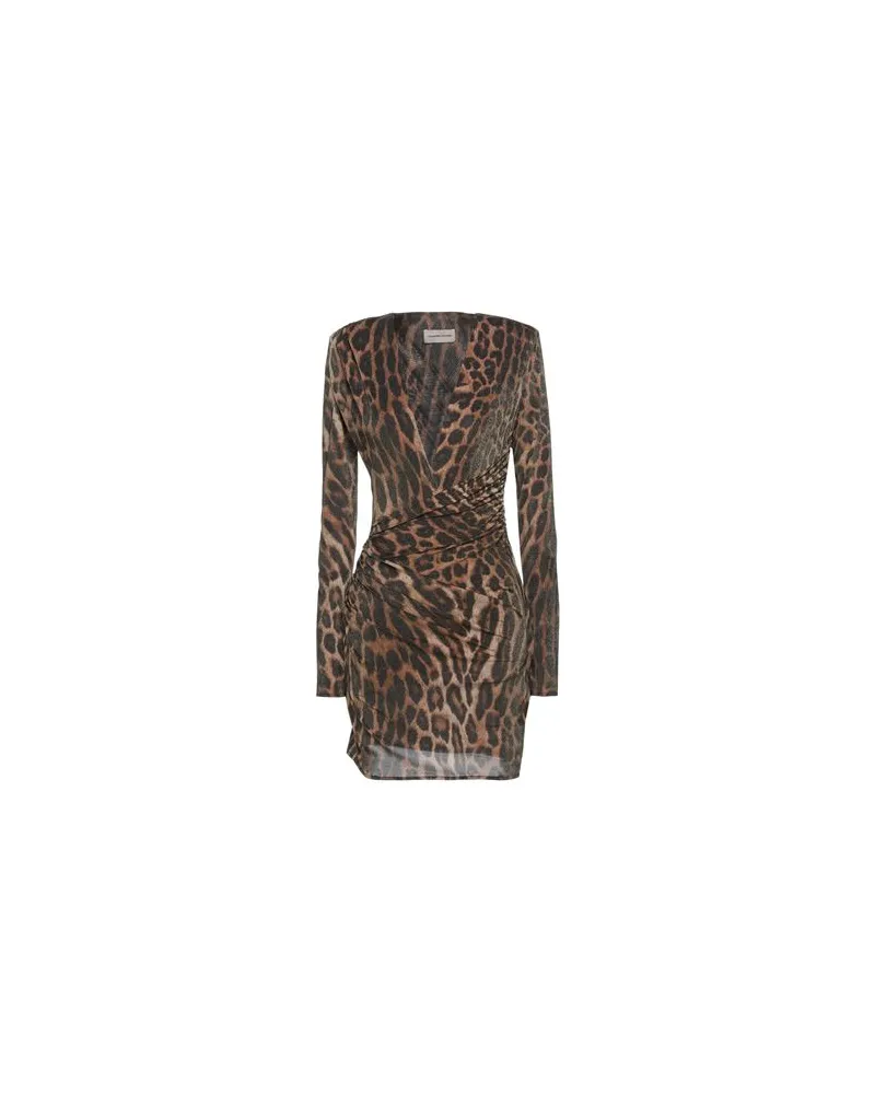 Alexandre Vauthier KLEIDER - Mini-Kleiderauf YOOX.COM Braun