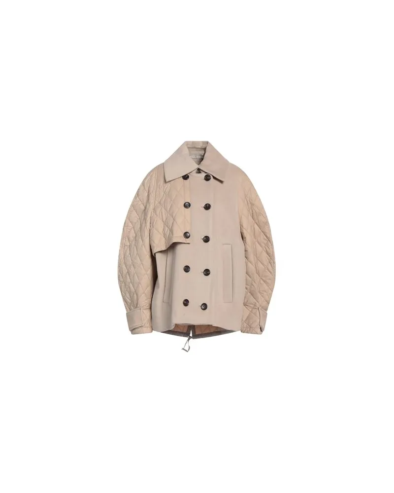 Emma & Gaia JACKEN & MÄNTEL - Mäntelauf YOOX.COM Beige