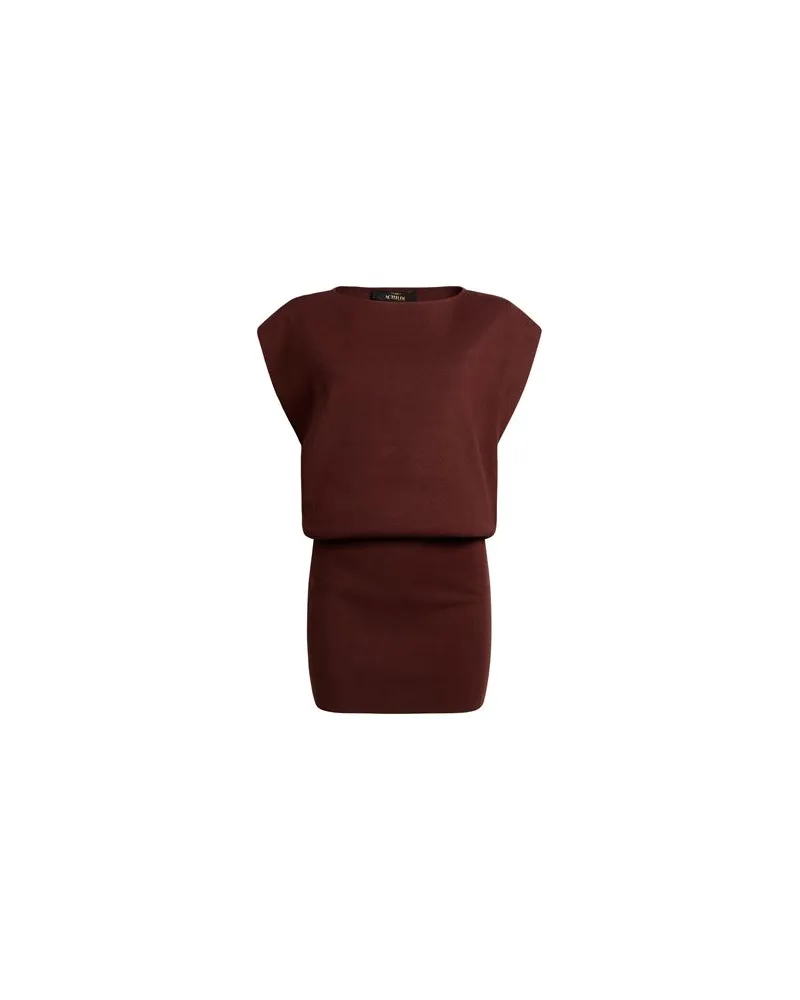 Actitude by Twinset KLEIDER - Mini-Kleiderauf YOOX.COM Braun