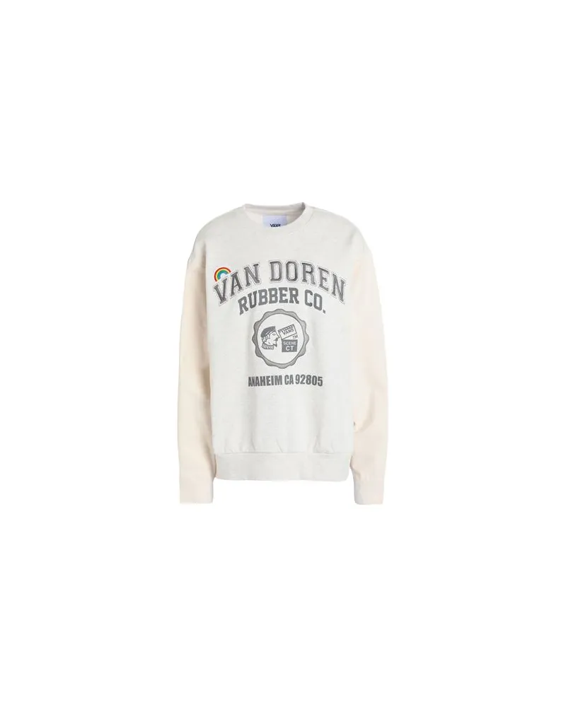 Vans ANAHEIM SIDEWALL CREW  - TOPS - Sweatshirtsauf YOOX.COM Beige