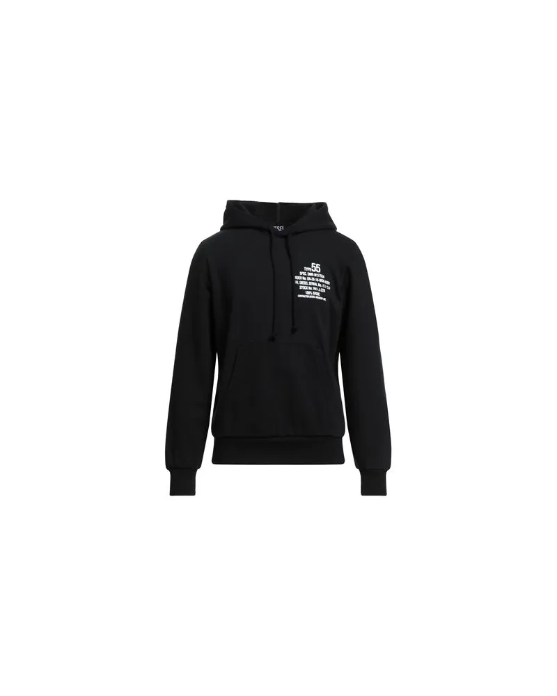 Diesel TOPS - Sweatshirtsauf YOOX.COM Schwarz
