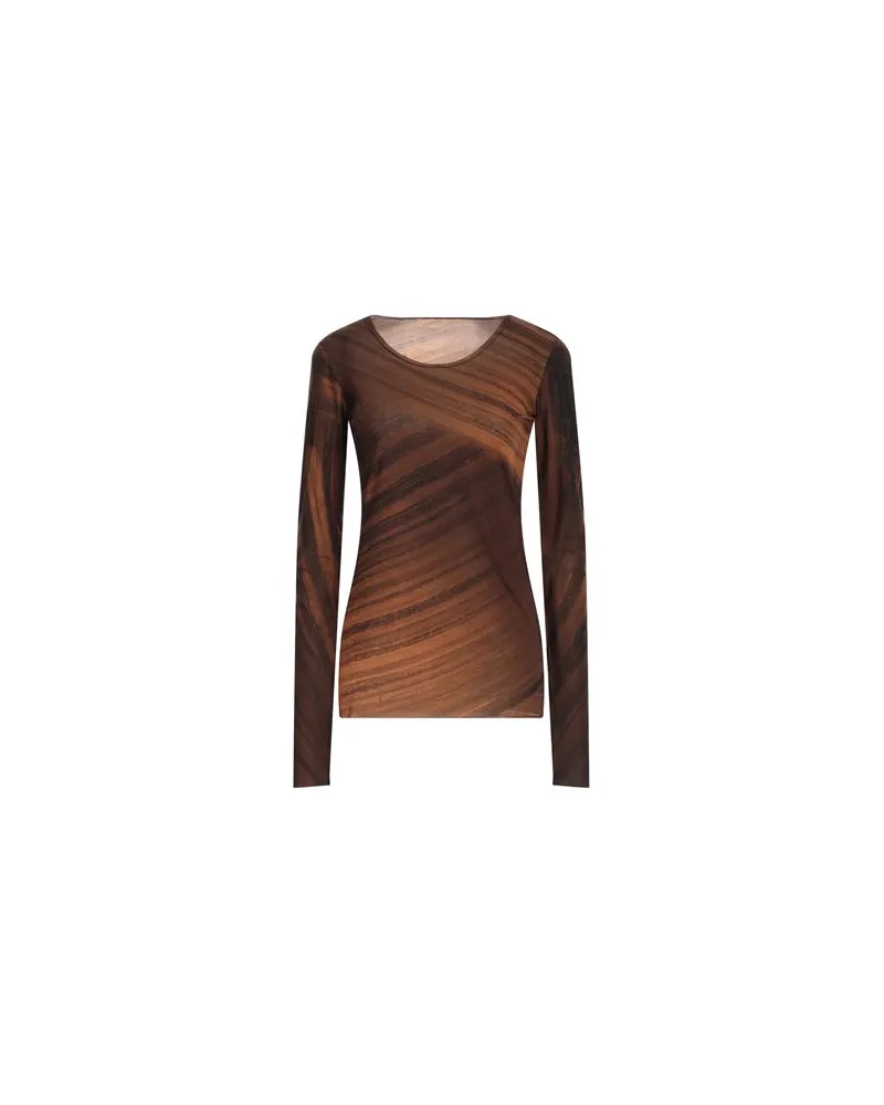 Masnada TOPS - T-shirtsauf YOOX.COM Braun