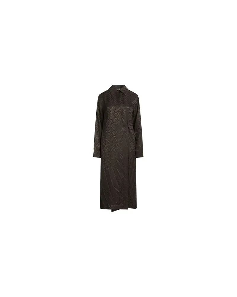 Fendi KLEIDER - Midi-Kleiderauf YOOX.COM Schwarz