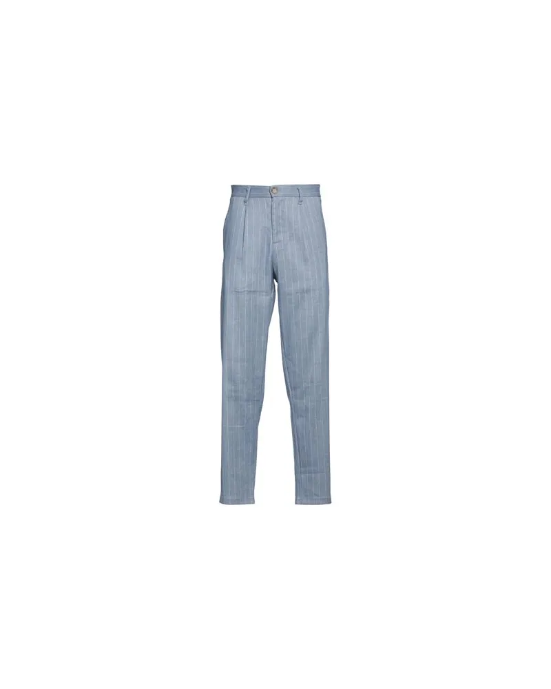 IMPERIAL HOSEN & RÖCKE - Hosenauf YOOX.COM Taubenblau