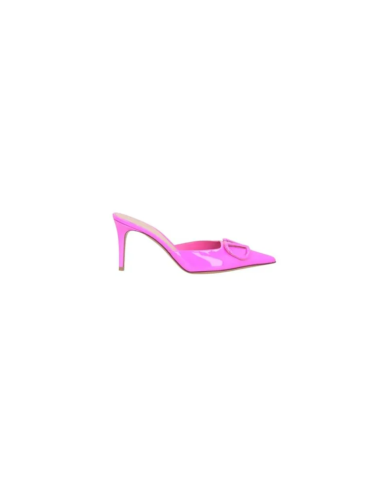 Valentino Garavani SCHUHE - Mules & Clogsauf YOOX.COM Fuchsia