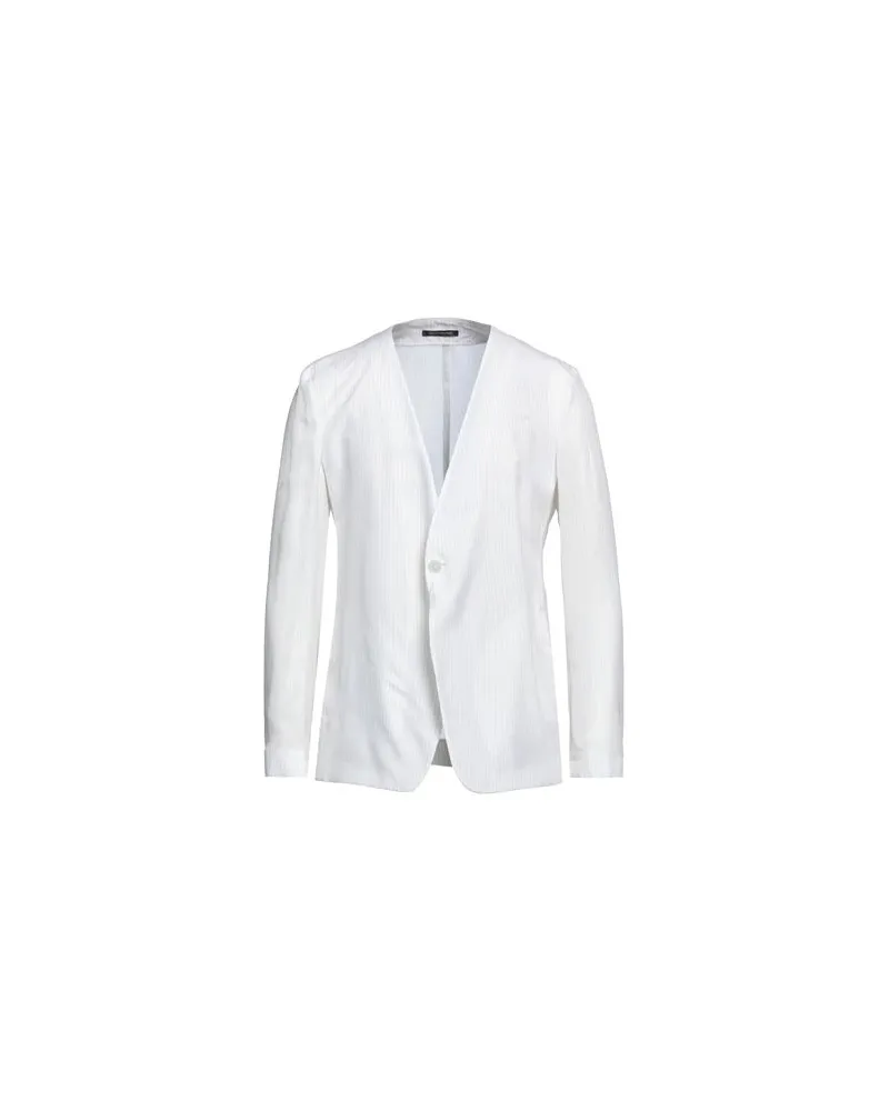 Emporio Armani ANZÜGE und CO-ORDS - Blazersauf YOOX.COM Elfenbein