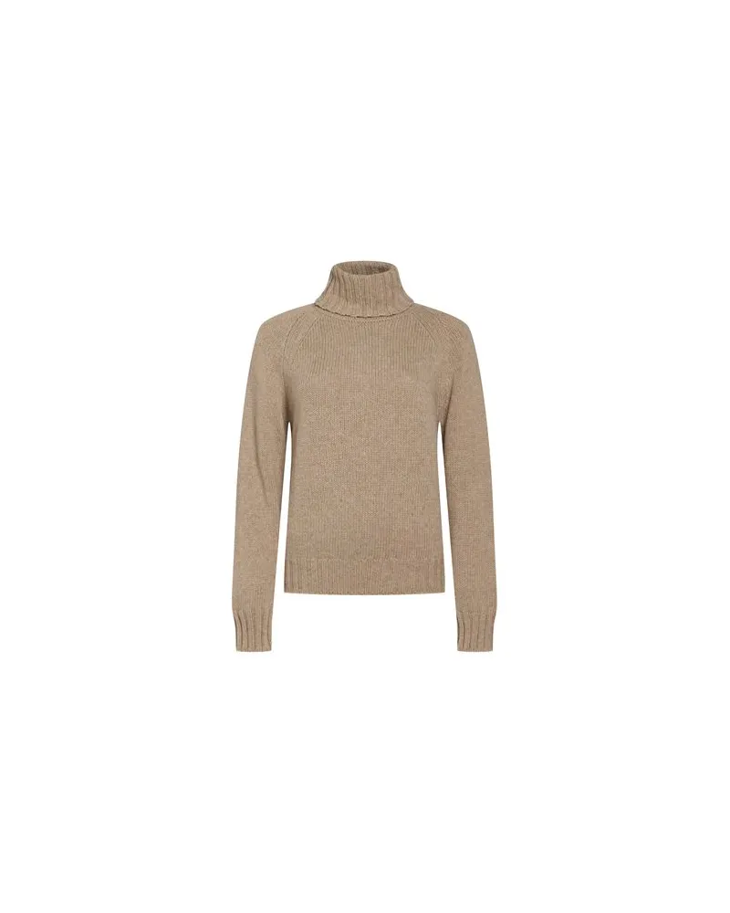 ARAGONA STRICKWAREN - Rollkragenpulloverauf YOOX.COM Sand