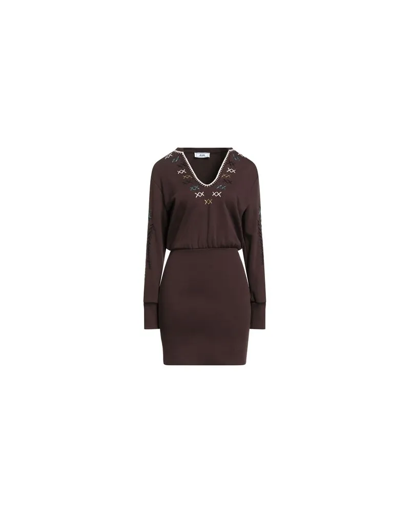 Jijil KLEIDER - Mini-Kleiderauf YOOX.COM Dunkelbraun
