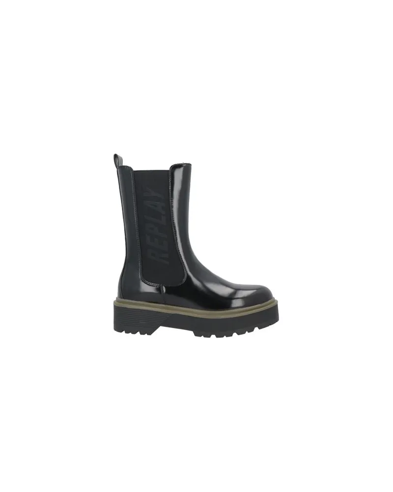 Replay SCHUHE - Stiefelettenauf YOOX.COM Schwarz