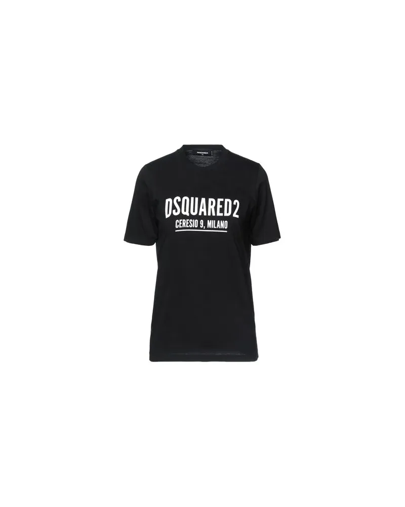 Dsquared2 TOPS - T-shirtsauf YOOX.COM Schwarz