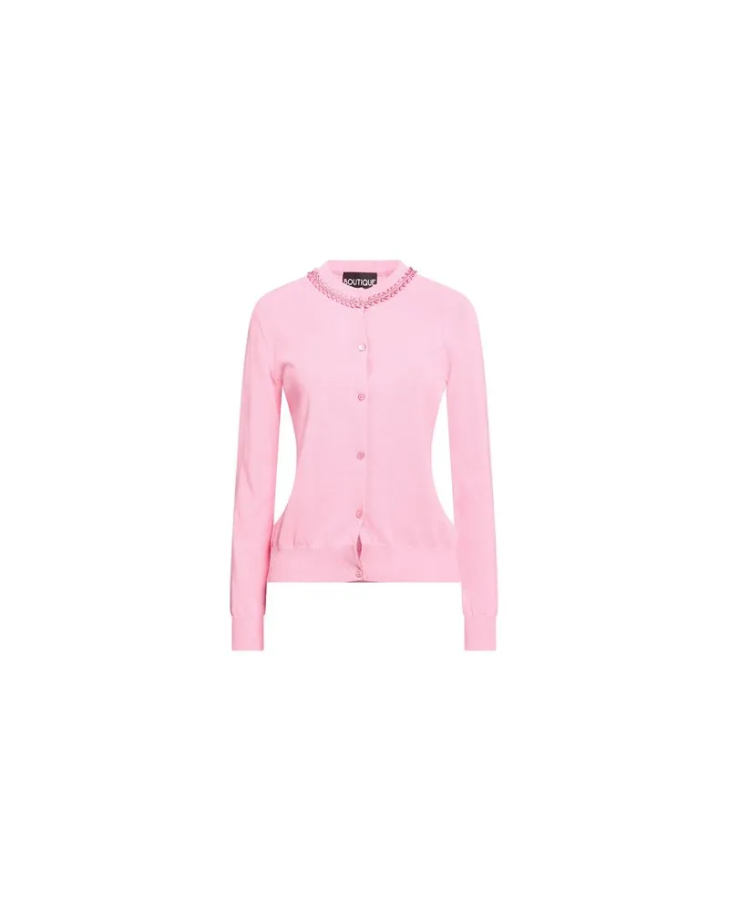 Moschino STRICKWAREN - Strickjackenauf YOOX.COM Rosa