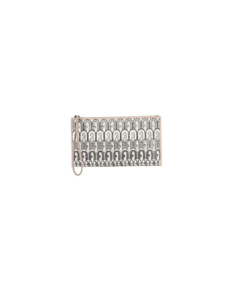 Furla OPPORTUNITY S ENVELOPE  - TASCHEN - Handtaschenauf YOOX.COM Hellgrau