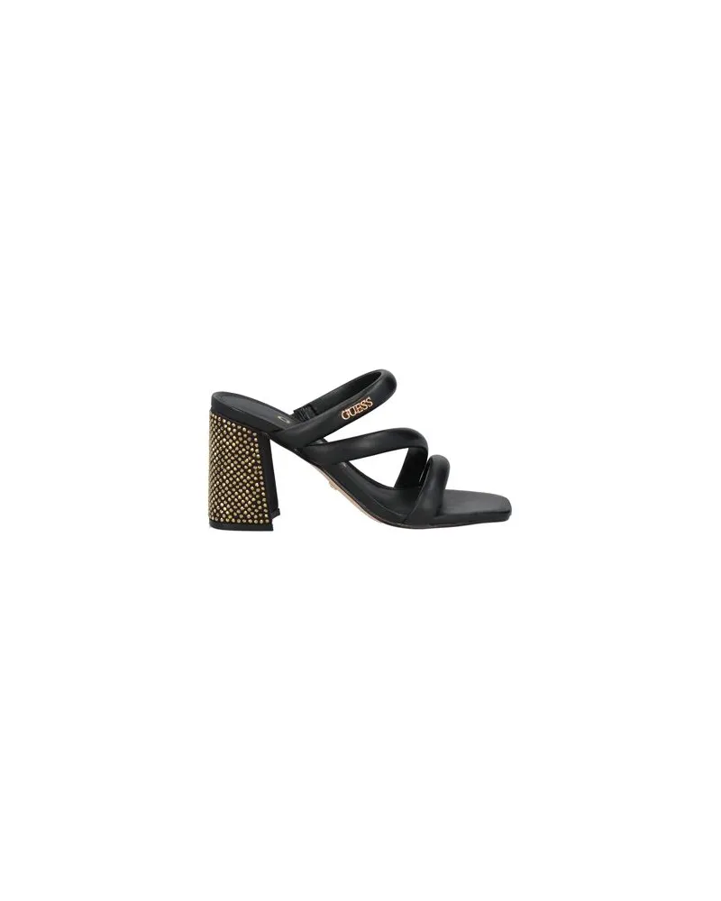 Guess SCHUHE - Sandalenauf YOOX.COM Schwarz