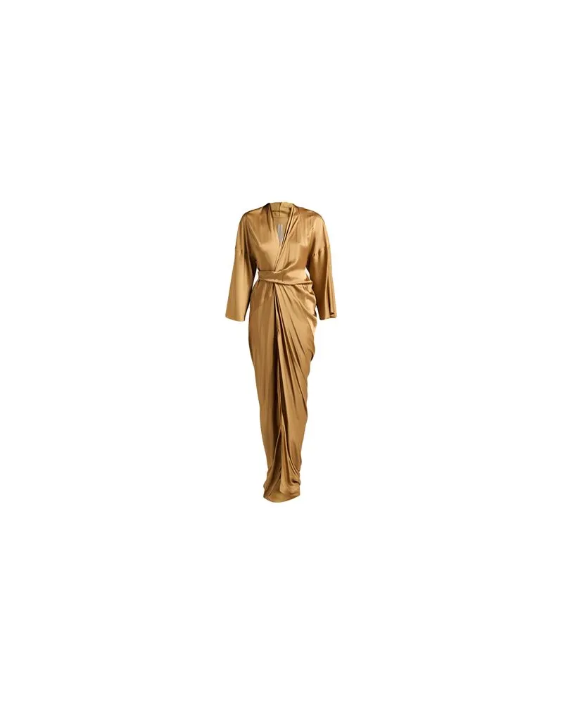 Rick Owens KLEIDER - Maxi-Kleiderauf YOOX.COM Senf