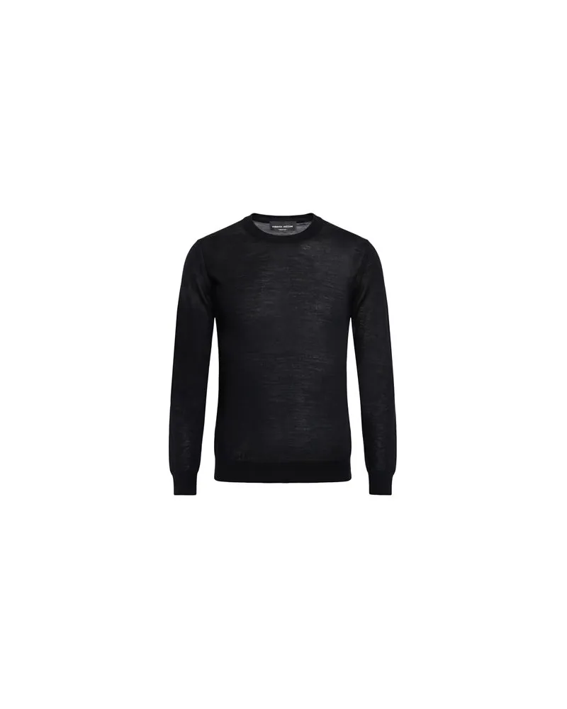 Roberto Collina STRICKWAREN - Pulloverauf YOOX.COM Schwarz
