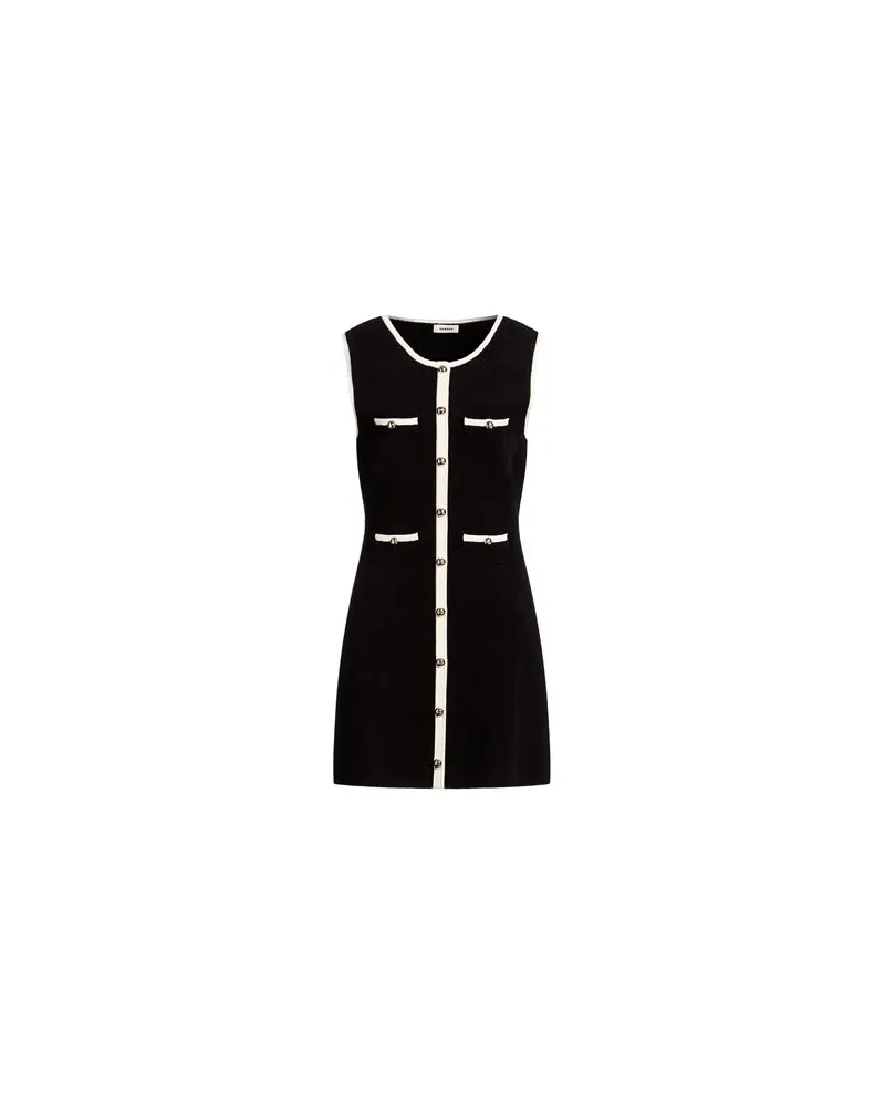 Sandro KLEIDER - Mini-Kleiderauf YOOX.COM Schwarz