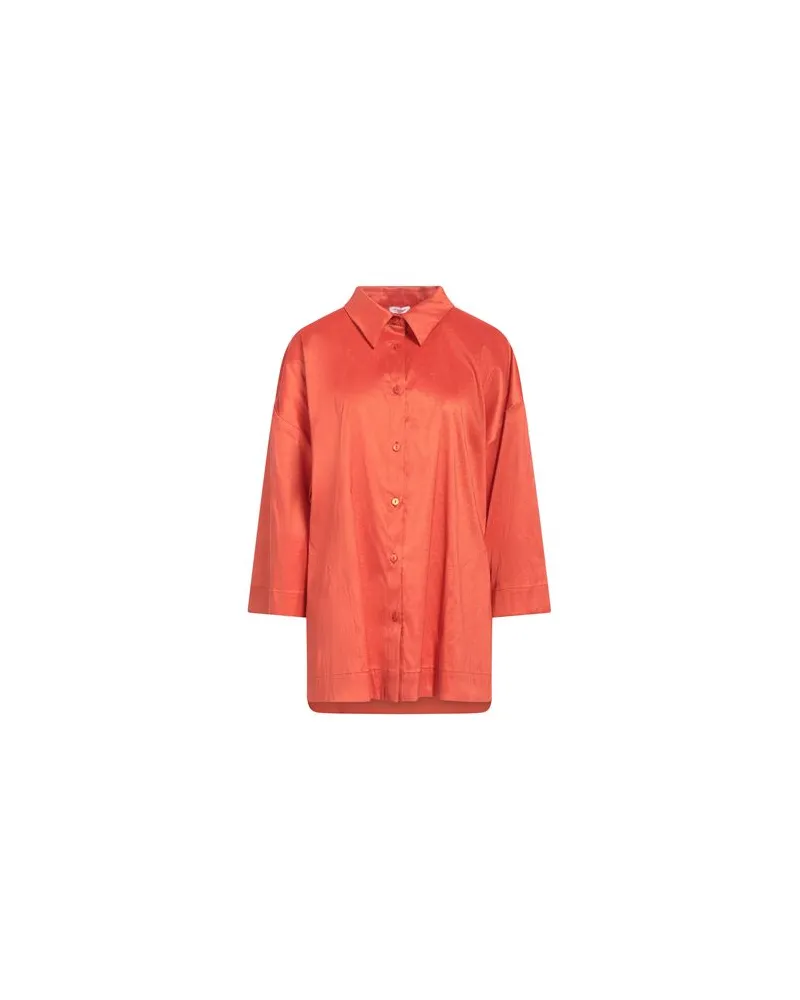 ROSSOPURO TOPS - Hemdenauf YOOX.COM Orange