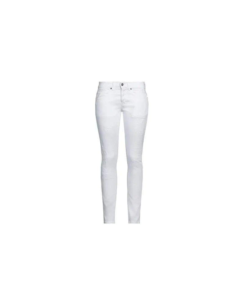 Dondup HOSEN & RÖCKE - Hosenauf YOOX.COM Weiß