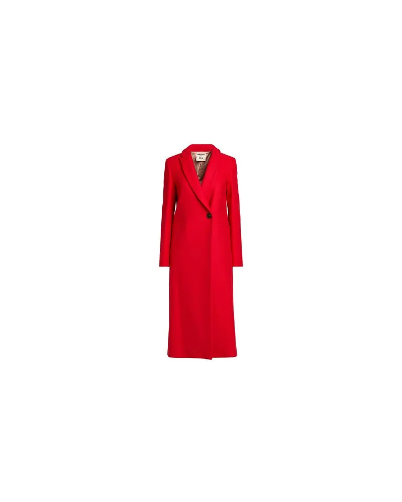 Semicouture JACKEN & MÄNTEL - Mäntelauf YOOX.COM Rot