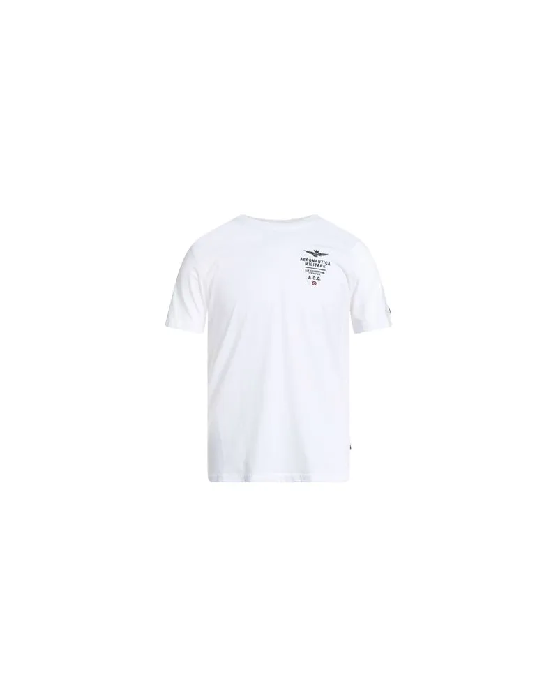 Aeronautica Militare TOPS - T-shirtsauf YOOX.COM Weiß