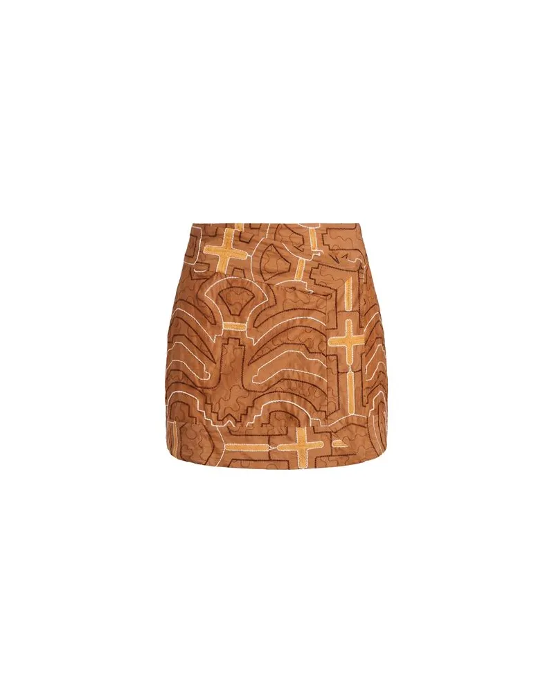 Johanna Ortiz HOSEN & RÖCKE - Miniröckeauf YOOX.COM Kamel