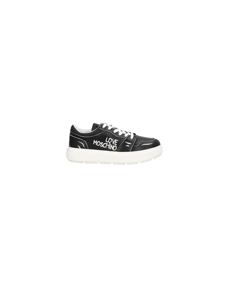 Moschino SCHUHE - Sneakersauf YOOX.COM Schwarz