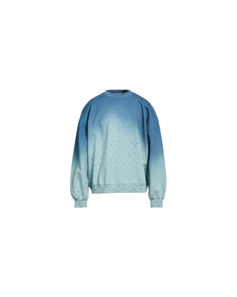 Marine Serre TOPS - Sweatshirtsauf YOOX.COM Taubenblau