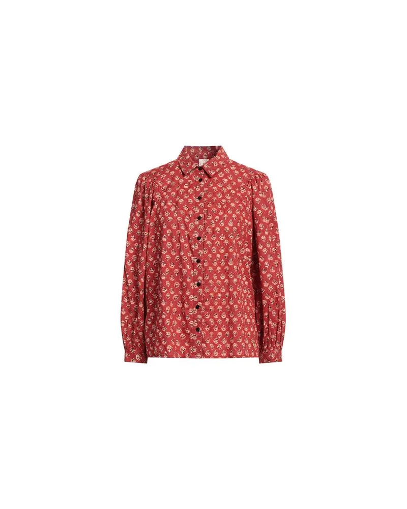 Des Petits Hauts TOPS - Hemdenauf YOOX.COM Rostrot
