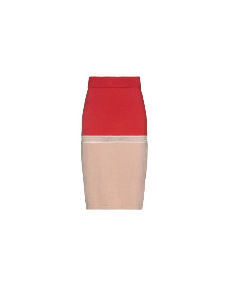 Jijil HOSEN & RÖCKE - Midi-Röckeauf YOOX.COM Rot