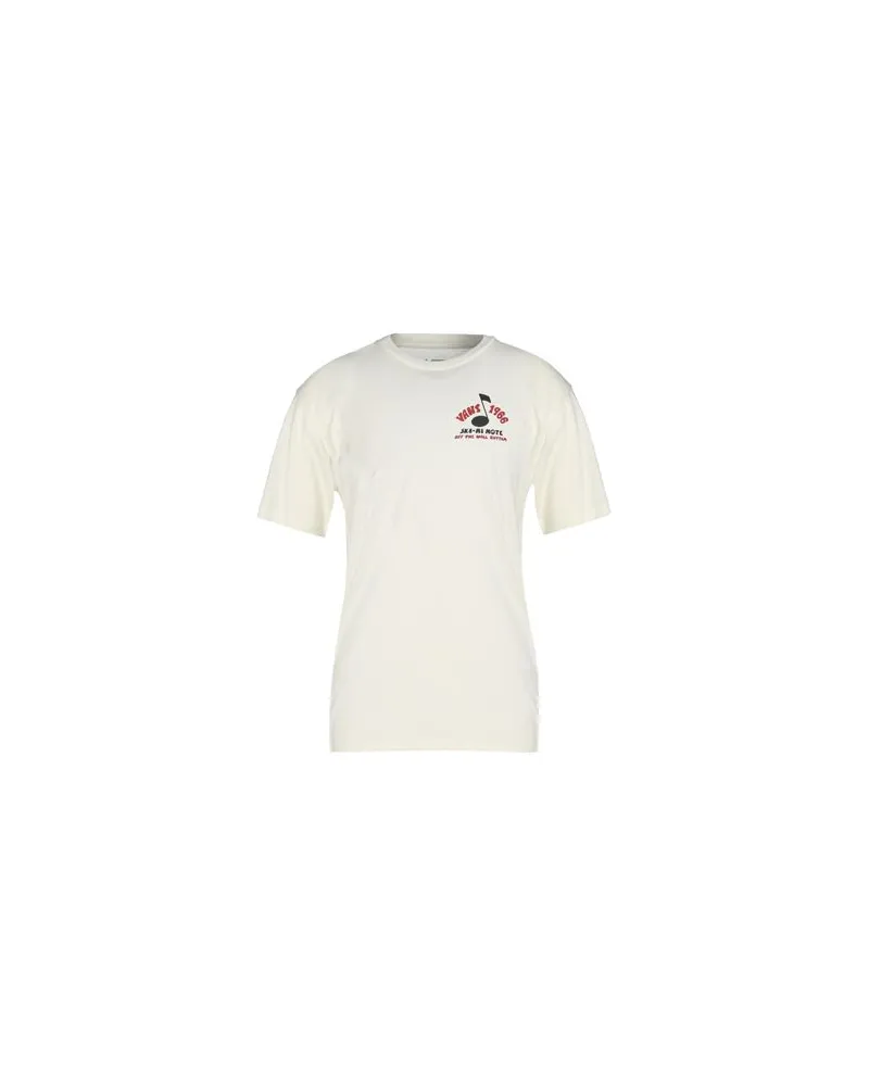 Vans RHYTHM PUP SS TEE  - TOPS - T-shirtsauf YOOX.COM Elfenbein